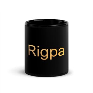 Black Glossy Mug - Rigpa