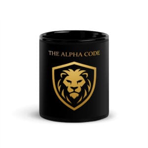 Black Glossy Mug - The Alpha Code Series - The Alpha Code