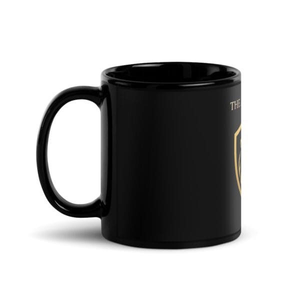 Black Glossy Mug - The Alpha Code Series - The Alpha Code - Image 2