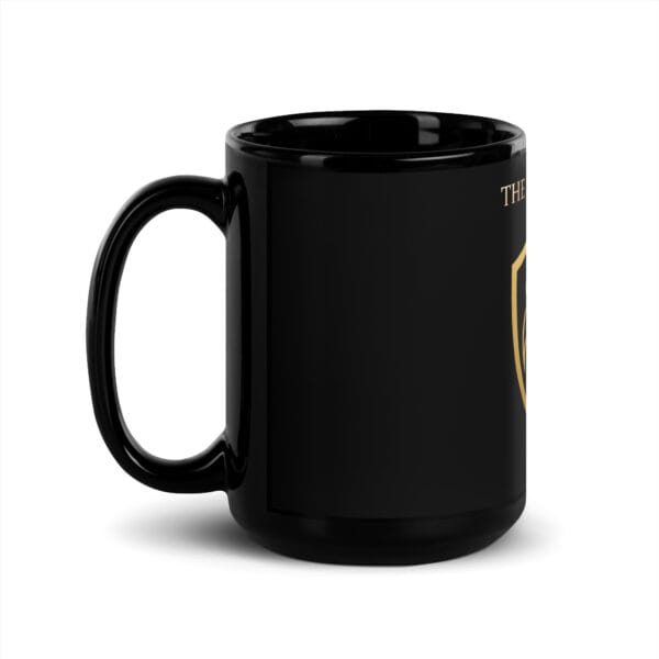 Black Glossy Mug - The Alpha Code Series - The Alpha Code - Image 4