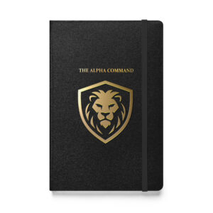 Hardcover bound notebook