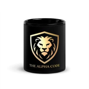 Black Glossy Mug - The Alpha Code Mug