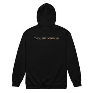 Unisex heavy blend zip hoodie - The Alpha Command
